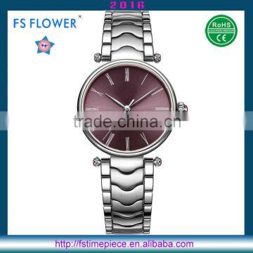 FS FLOWER - Fashion Youth Watches Japan Movt Quartz Watch 3atm Water Resistant Stainless Steel