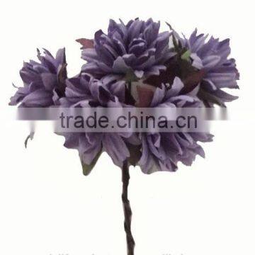 50 pcs handmade Lavender Aster paper flower