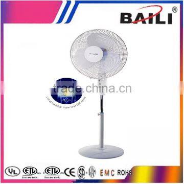 9.5 hours timer electrical fan 16'' stand fan ventilator fan