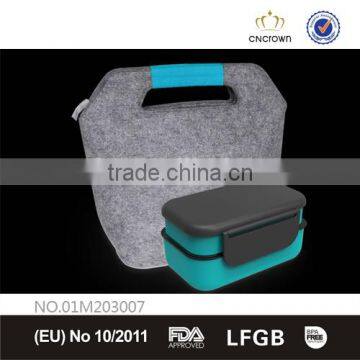 Customized Logo Felt Cooler Bag photo-4