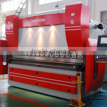 CNC hydraulic metal plate bending press brake machine WC67K-300/3200