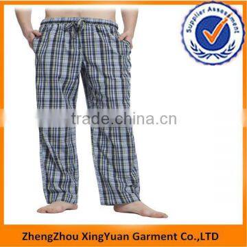 easy care,100% cotton,soft finishing,never fade,anti-wrinkle,adult pajama pants