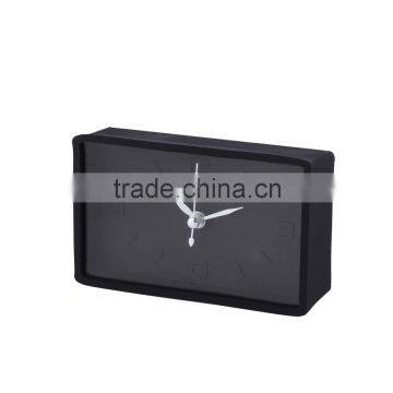 Hot sale square shape silicon clock