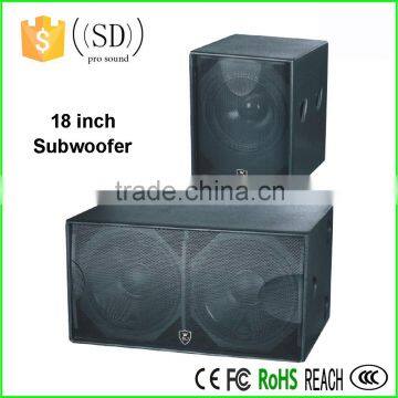 18 inch subwoofer speaker DJ subwoofer KTV sound system PF118S