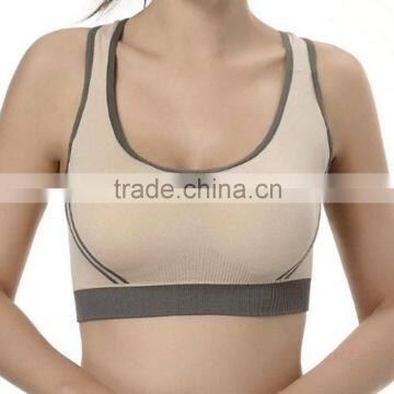 Women Padded Bra Backcross Athletic Slim Vest Top Gym Fitness Sports Yoga Dance photo-2