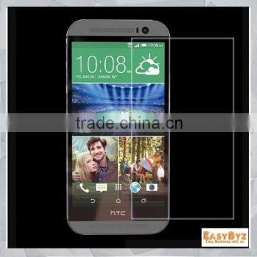 2015 popular mobile phone tempered glass screen protectors for HTC one M7 M8 M9