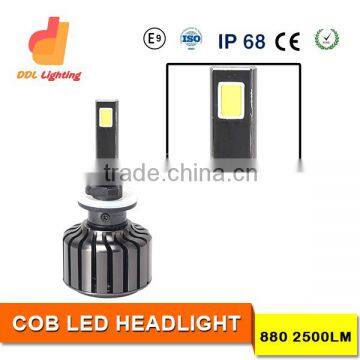 cheap price cob led headlight bulbs 30w 12v 880 led headlight for motorcycle, offroad, trucks