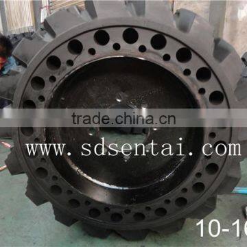 2015 Solid SkidSteer Tyre,Pattern is ST-605,31*6*10(rim 10-16.5),Hot Sale,Good Quality