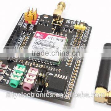 SIM900 GPRS GSM Shield Development Board with 4 Frequency Antenna for Arduno