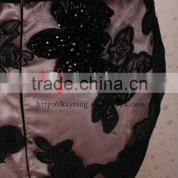 Graceful Simple Design Young Women Party Dress Lace Wedding Dress photo-6