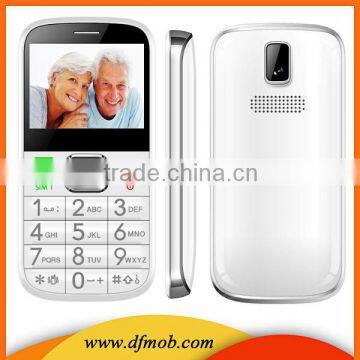 Low End Senior Phones Big Keyboard 2.31 INCH MTK6260A GSM GPRS Quad Band SOS H2301