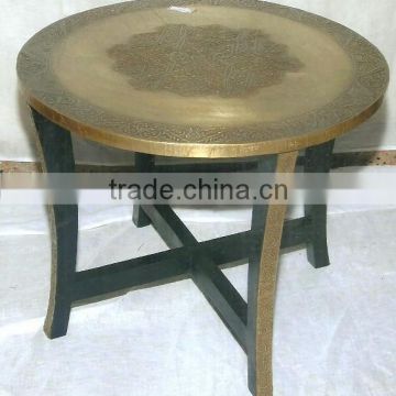 METAL FITTING ROUND TABLE