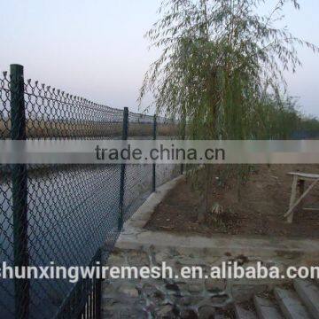 Fine Rubber Pvc Coated Chain Link Fence Price photo-4