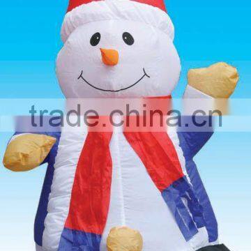 inflatable xmas snowman