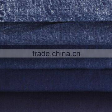 HOT SELL! 100% COTTON TWILL INDIGO SHIRTING FABRIC