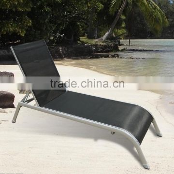 Beach Furniture Sun Lounger aluminum stackable Lounger