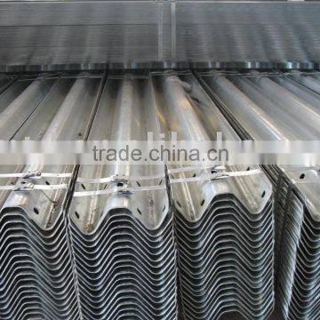 Hot Dip Galvanized Expressway Guardrail