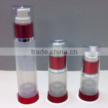 palstic PP round airless bottle cosmetic packaging JS-B02