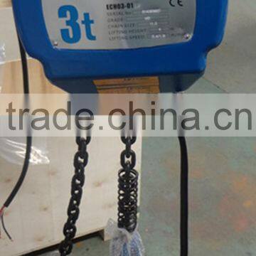 1t Single Speed Electric Chain Hoist With CE Certificate