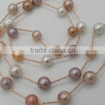 16mm very nice wholesale large size baroque irregular nucleated freshwater pearls