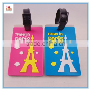 New Style Colorful Gift Silicone Luggage Tag For Promotion