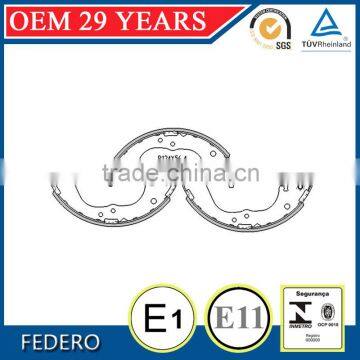 FSB563 semi metallic brake shoes for TOYOTA/VW/BRILLIANCE AUTO