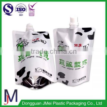 Customized design beverage packaging drinking plastic bag