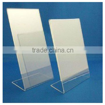 Transparent a5 a4 a3 Tilt acrylic insert sign holder