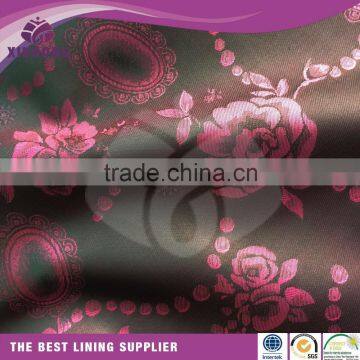 wholesale manufacture top quality two tone jacquard inner lining fabric for garment china textile factory