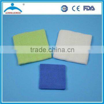 Absorbent unfolded gauze swab/gauze sponge with x-ray