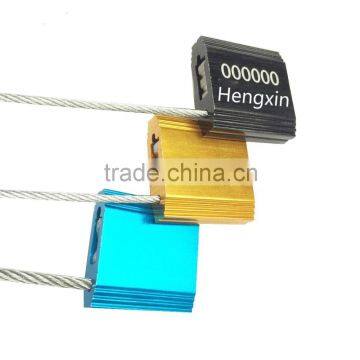 Different Color Pull Tight Locking Disposable Utility Wire Seals