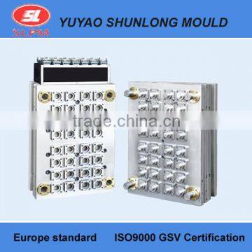 Multi Cavity Plastic Cap Injection Mould With Hot Runner