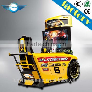 Funshare new design 4d car racing simulator indoor arcade 4d racing car game machine