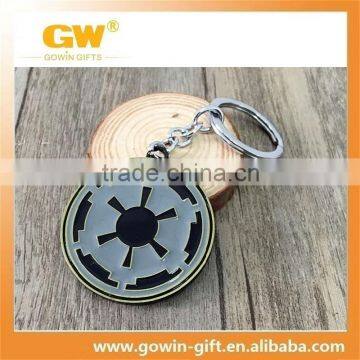 Engraved Promotional Custom Metal Keychain photo-2