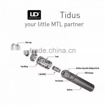 UD Tidus Starter Kit 800mah 2ml Top Filling by 1.8ohm Resistance Coil Perfect for Vape Beginner photo-4