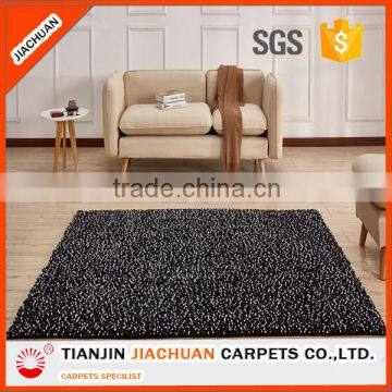 space dyed long pile microfiber carpet