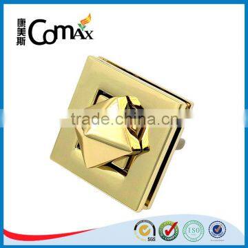 High Quality Bag Accessories Gold Metal Turn Lock photo-4