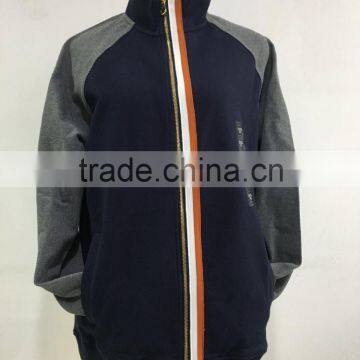 men's knitted jacket CVC80/20