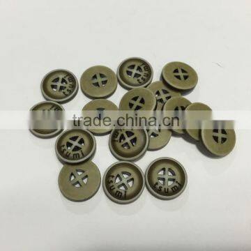 Retro style resin buttons for garments accessory