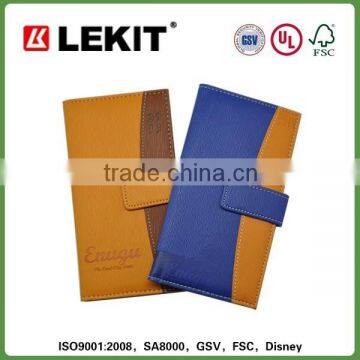 pu leather notebook cover, notebook leather cover