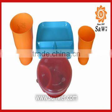 2016 colourful plastic food tray