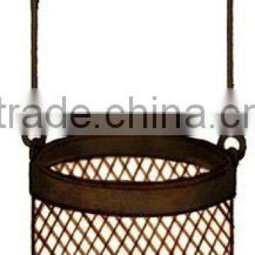 tealight small hanging metal lantern candle holders