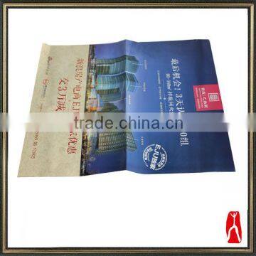 Cheap custom two-side offset paper poster printing