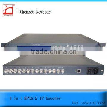 4 in 1 MPEG-2 IP Encoder