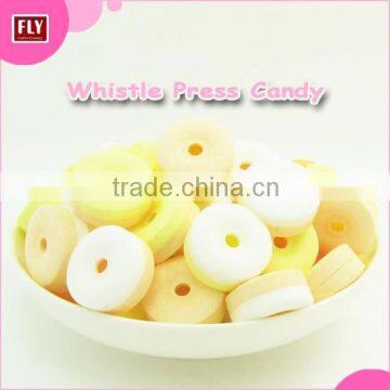 Hot Sale individual wraped Whistle Tablet Press Candy