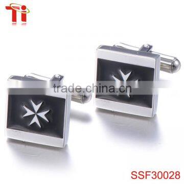  customized latest metal silver cuff link jewelry mens shirts austria crystal cufflinks