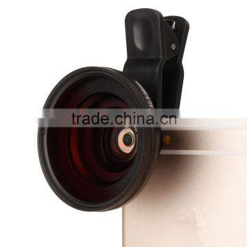 3in1 Clip-on Camera Lens Kit Fot Mobile Phones Tablets --0.7X HD Wide-angle Lens And 12X Macro Lens Plus 3 Colored Lens Filter photo-3