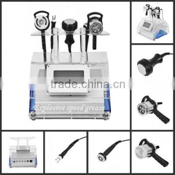 Ultrasonic Weight Loss Machine 2015 Pro 40K Ultrasonic Cavitation Vacuum RF Lifting Facial Beauty Machine For Salon Body Slimming - F004 Rf Cavitation Machine