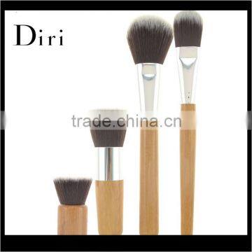 Unique bamboo handle foundation makeup brush custom logo makeup brushes