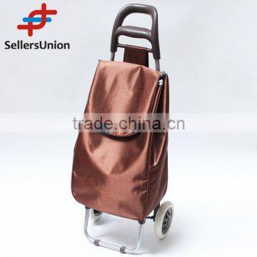 No.1 yiwu exporting commission agent wanted solid color food shopping trolley fpr home use